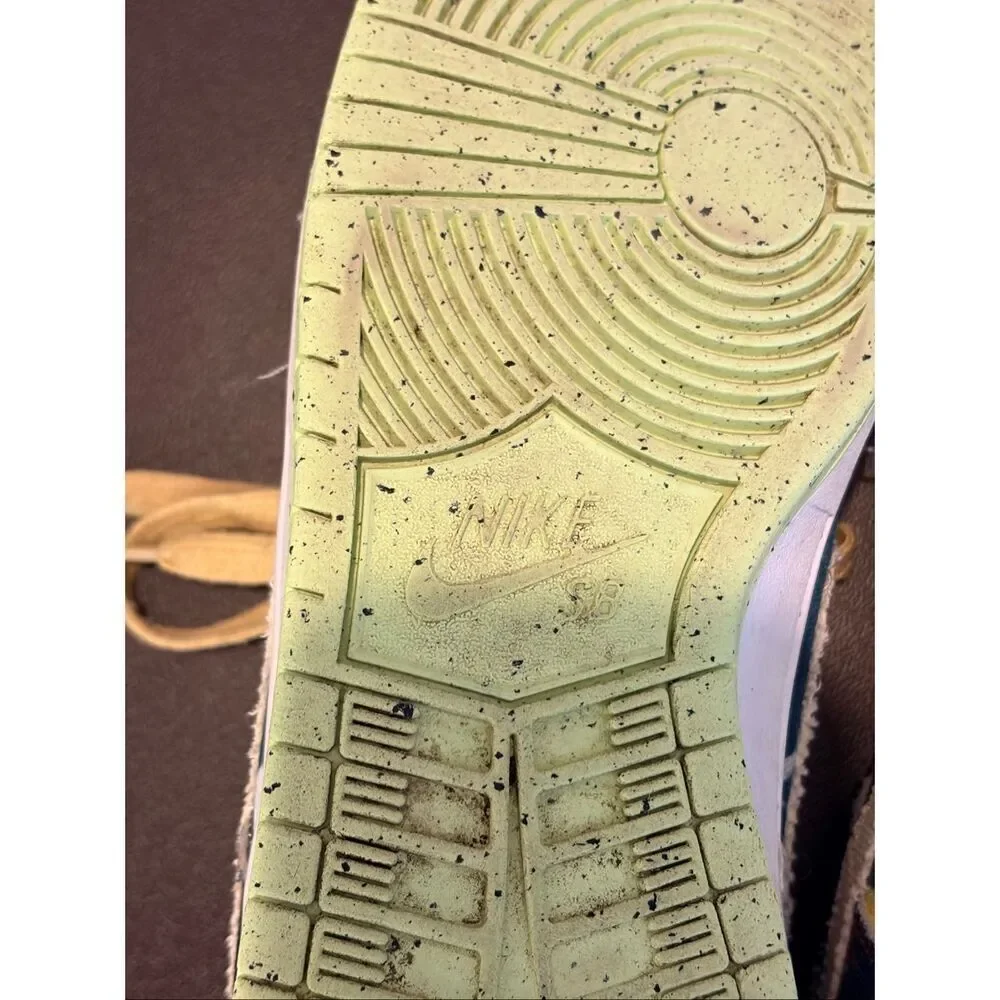Measure sneakers!! NIKE • DUNK LOW COMMUNITY GARDEN | Purple/Green Multi Sneaker